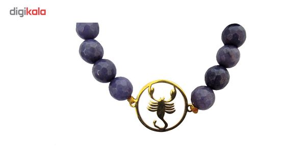 دستبند طرح ماه تولد آبان کد 1242