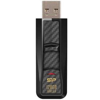 فلش سیلیکون پاور مدل B50 ظرفیت 128 گیگابایت USB3.0 با گارانتی شرکتی