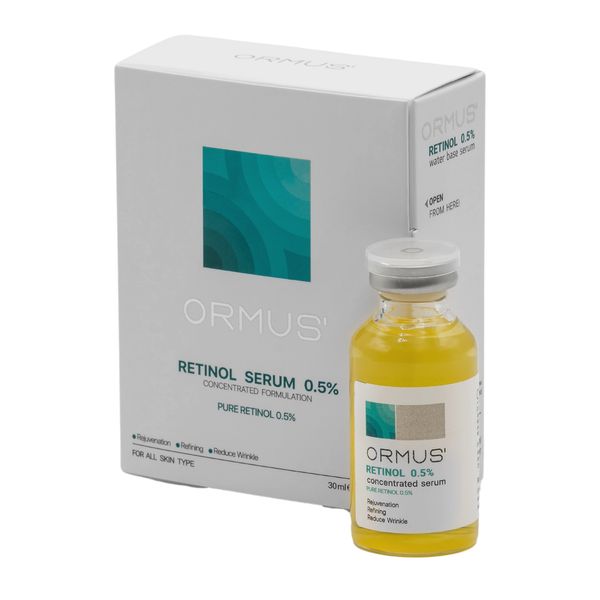 سرم پوست اورموس مدل رتینول 0.5 حجم 30 میلی لیتر