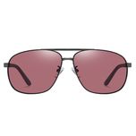 عینک شب مردانه مدل 6306C21-P39 Polarized Maroon