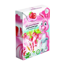 حریره خامه توت فرنگی نیمه آماده نچرال - 240 گرم