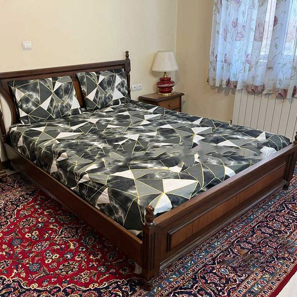 سرویس ملحفه مدل کشدار کندو 2 نفره 3 تکه