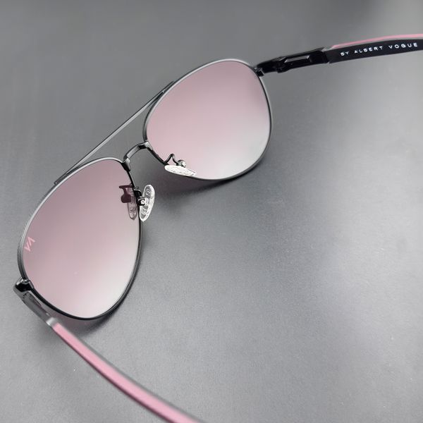 عینک آفتابی مردانه خلبانی آلبرت وگ مدل 6319C04-P141 Polarized Avantgarde Visionary