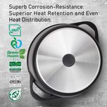 قابلمه ام جی اس مدل دو دسته کد 800217 سایز 40