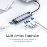 هاب 5 پورت USB-C مک دودو مدل HU-7750 با گارانتی شرکتی