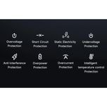 شارژر دیواری 67 وات مک دودو مدل CH-4100 به همراه کابل متصل به بدنه USB-C