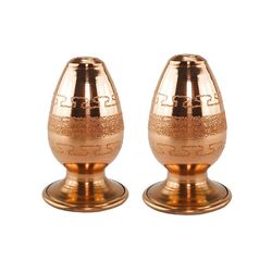 نمکدان مسی مدل  تخم مرغ پرداز کد ZH272.1 بسته دو عددی