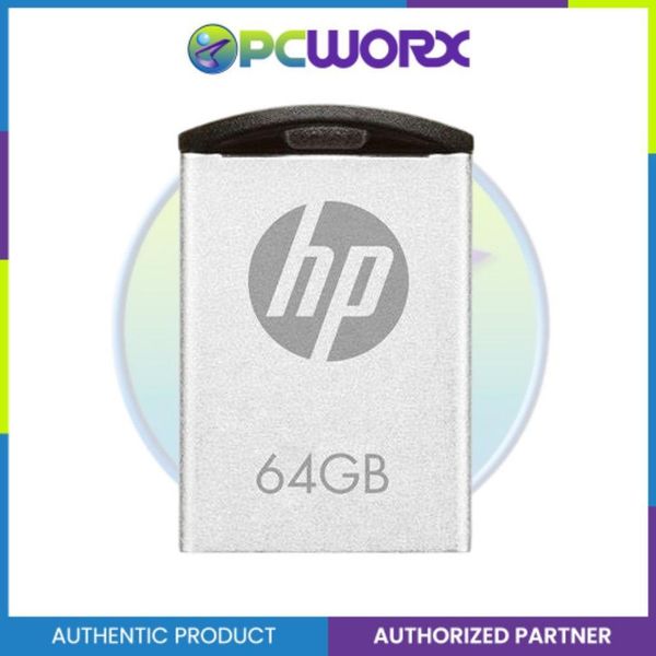 فلش HP مدل V222W ظرفیت 64 گیگابایت با گارانتی شرکتی