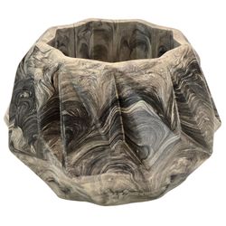 گلدان دکوری مدل سنگ کد GD02