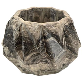 گلدان دکوری مدل سنگ کد GD02