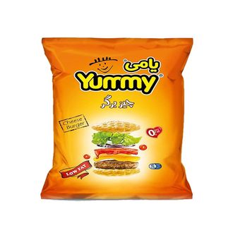 اسنک با طعم چیزبرگر یامی - ۴۰ گرم