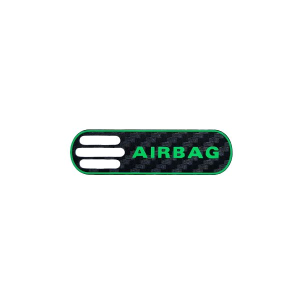 برچسب خودرو طرح ایربگ کد 10806G مناسب برای پژو 206