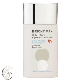 فلوئید ضدآفتاب بی‌رنگ برایت مکس SPF50 مدل هیدرابرایت ‌مناسب انواع پوست، حجم 50 میلی‌لیتر*890