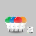 لامپ ال ای دی 9 وات رنگی زمان نور