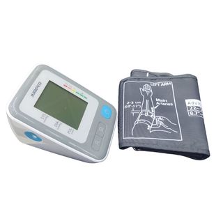 فشارسنج بازویی دیجیتال جامپر مدل JPD-HA300 با نمایشگر LCD، اندازه‌گیری فشار خون و ضربان قلب، هشدار آریتمی، حافظه دو نفره با ظرفی