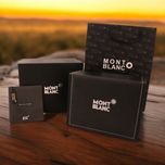 ساعت مچی عقربه‌ای مردانه کوارتز مون بلان مدل 9168 سری 1202