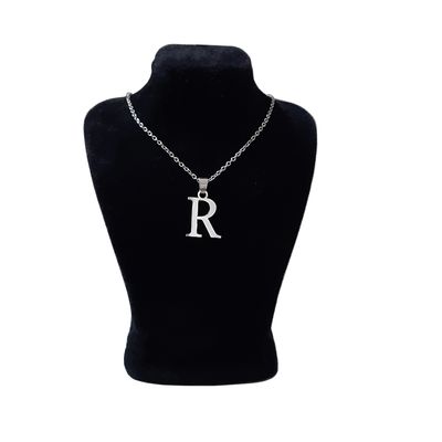 گردنبند زنانه طرح حرف R