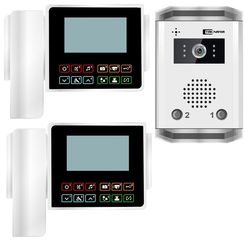 درب بازکن تصویری تک نما مدل C43-2V مجموعه 3 عددی