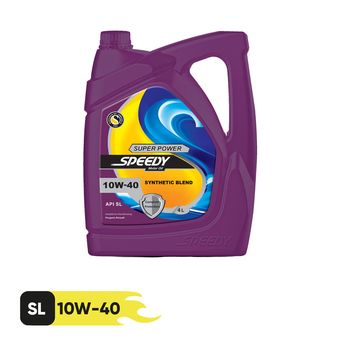 روغن موتور اسپیدی Super Power 10W-40 حجم 4 لیتر