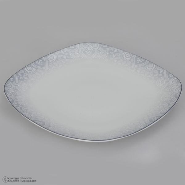 سرویس غذاخوری 73 پارچه 12 نفر چینی زرین ایران مدل کواترو ادلین درجه یک