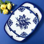 سرویس غذاخوری 27 پارچه 6 نفر چینی زرین ایران مدل فلورانس سری کواترو درجه عالی