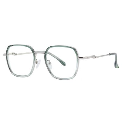 فریم عینک طبی مربعی زنانه مدل TJ837 C432-p81 Contrast Pearl Harbor مناسب برای صورت بیضی