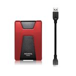 هارد اکسترنال ای دیتا مدل  HD650 ظرفیت 1 ترابایت دارای رابط USB Type-A 3.0(گارانتی 36 ماهه آونگ 12 ماه بازیابی رایگان اطلاعات)