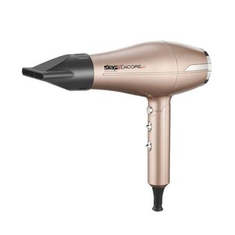 سشوار حرفه‌ای دی اس پی مدل 37092 با موتور AC، توان 2200 وات، تنظیم دما و سرعت در دو حالت، دارای متمرکزکننده باریک و پهن، صاف‌کنن
