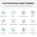 زنگ بی سیم مدل 2Q189-BB به همراه شستی