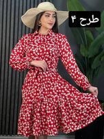 پیراهن الیزه ستاره کد 1625