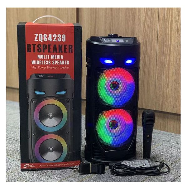 اسپیکر بلوتوثی قابل حمل مدل ZQS4239