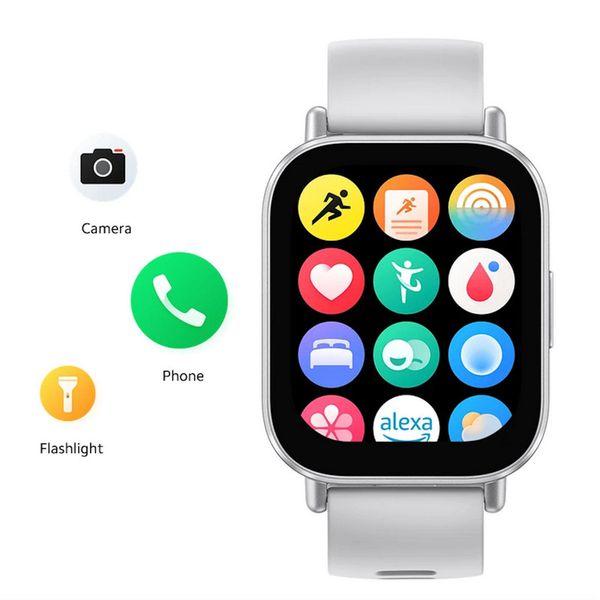 ساعت هوشمند شیائومی مدل Redmi Watch 5 Active دارای قابلیت های قابلیت مکالمه از طریق بلوتوث، قابلیت تغییر طرح ساعت یا تم بند پلاس