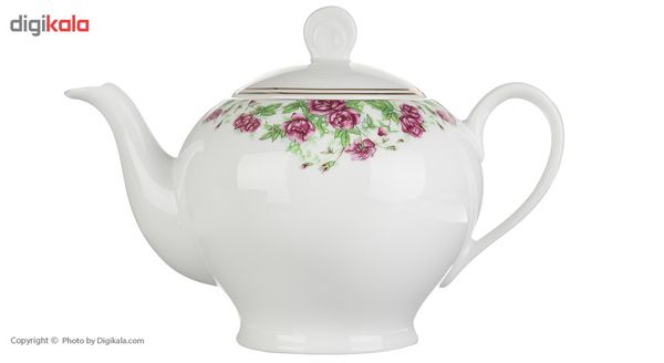 سرویس غذاخوری 102 پارچه چینی زرین ایران سری ایتالیا اف مدل Bidgol درجه یک