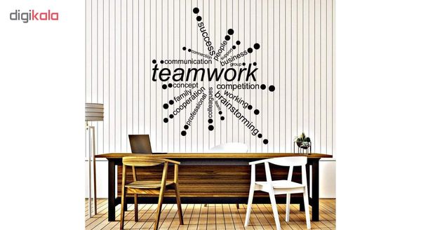 استیکر وی وین آرت طرح Team Work کد S19