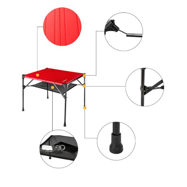 میز سفری تاشو کینگ کمپ مدل KC1909