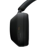 هدفون بیسیم سونی مدل WH-1000XM5 با نویز کنسلینگ فعال (ANC)، درگاه شارژ USB Type-C، دارای 4 میکروفون با فناوری Beamforming، پشتی