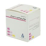 مولتی ویتامین مینرال ایران دارو بسته 100 عددی