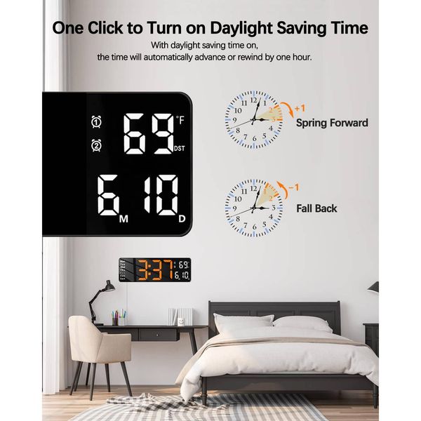 ساعت دیواری دیجیتال مدل DS-5505