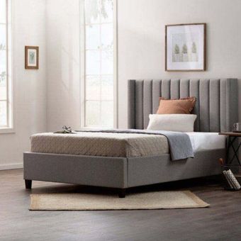 تخت خواب تک نفره شاهان دکور مدل رُزا سایز 200x120 سانتی متر