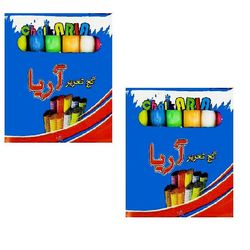 گچ رنگی آریا 6 عددی
