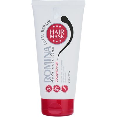 ماسک مو رومینا مدل تثبیت کننده رنگ مو حجم 200 میلی لیتر