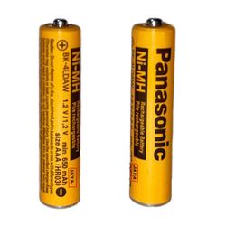 باتری قابل شارژ تلفن بی سیم پاناسونیک مدل Ni-MH/4LDAW-MasND بسته دو عددی