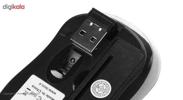 کیبورد بی سیم تسکو مدل TKM7106W همراه با موس بی‌سیم