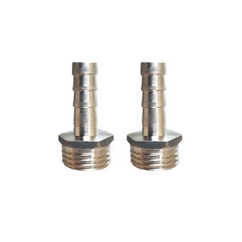 سر شیلنگی گاز کد 1/2 بسته 2 عددی