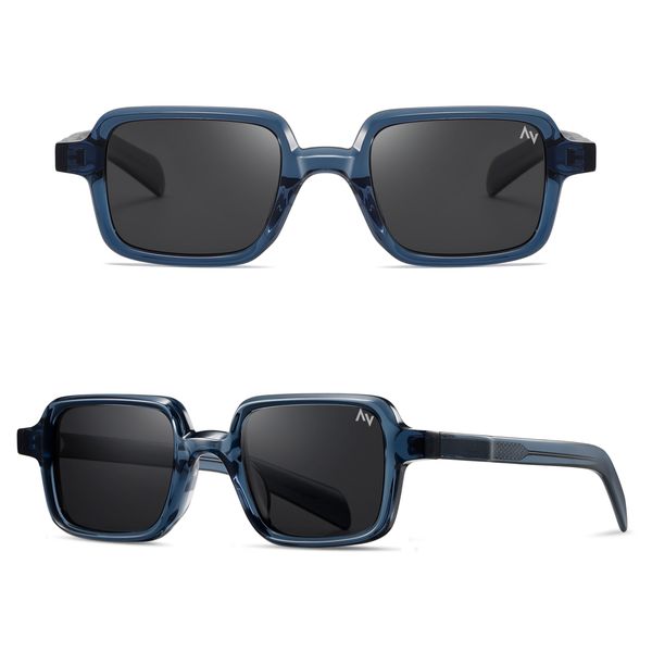 عینک آفتابی مستطیلی آلبرت وگ مدل S32130C3 Acetate Avantgarde Visionary