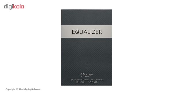 ادو پرفیوم مردانه ژک ساف مدل EQUALIZER حجم 100 میلی لیتر