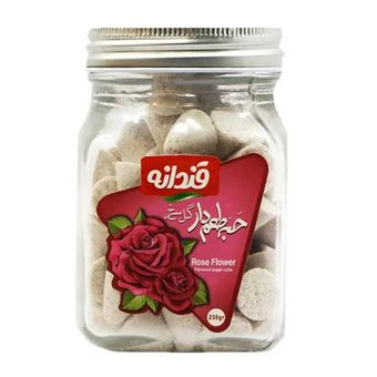 قند حبه با طعم گل سرخ قندانه - 230 گرم