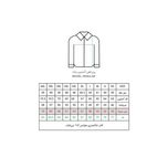 پیراهن آستین بلند یقه برگردان مردانه مدل دوجیب 8128 رنگ آبی روشن