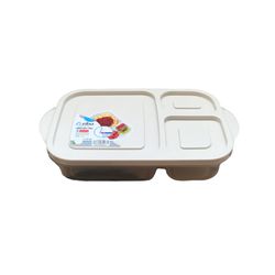 ظرف نگهدارنده زیبا مدل سه خانه کد dr43