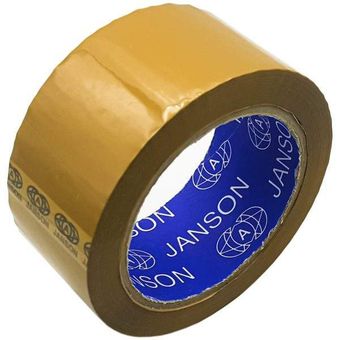 چسب پهن جانسون مدل قهوه ای 90 یارد عرض 5 سانتیمتر